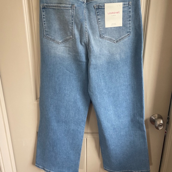 Lovervet Women's Light Blue Flare Jeans - Picture 4 of 6